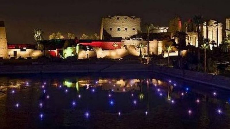 Sound and Light show Tour at Karnak Temple